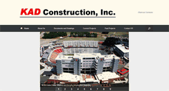 Desktop Screenshot of kadconstruction.com