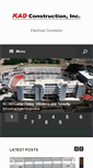 Mobile Screenshot of kadconstruction.com